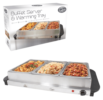 picture of Quest Large Buffet Server & Warming Plate - [BNR-16510] - (PS)