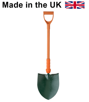 picture of Bulldog Powerbreaker Insulated Treaded Round Mouth Shovel - [ROL-PD5RM2INR]