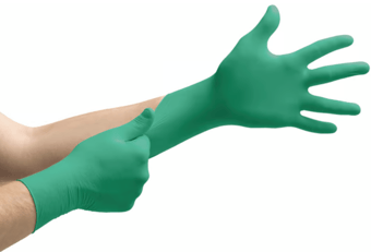 Picture of Ansell 92-600 TouchNTuff Disposable Powder-Free Nitrile Gloves - Box of 50 Pairs - AN-304575