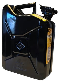 picture of Prosolve Black Metal Jerry Can - 10 Liters - [PV-PVMJC10BLA]