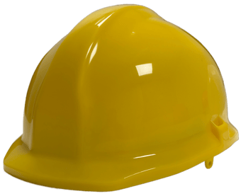 picture of Centurion 1125 - Yellow Safety Hard Hat - Reduced Peak - Slip Ratchet - [CE-S17YA]