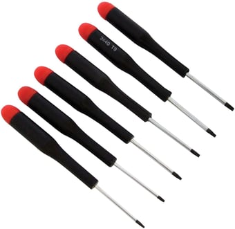 Picture of Amtech 6 Piece Precision Torx Screwdriver Set - [DK-L0530]