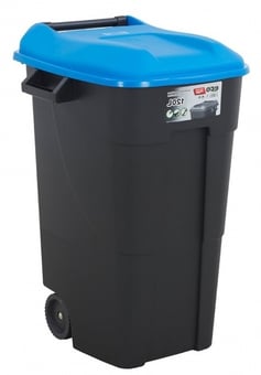 picture of Tayg - 120L Wheelie Bin - 886h x 568w x 600d mm - Blue Lid - [BDU-TYGWB120BL] - (LP)