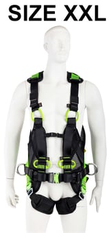 picture of G-Force XForce-Ultra Comfort Fall Arrest & Work Positioning Harness - XXL - [GF-XF-P600-XXL]