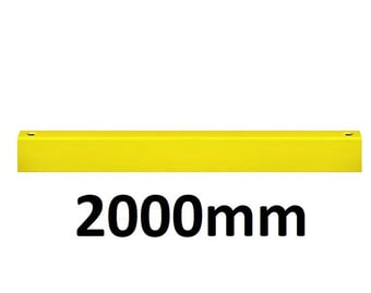 picture of BLACK BULL MD Railing System Lateral Rail 2,000mmL Indoor Use - Powder Coated - Yellow - [MV-194.25.650]