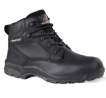 picture of Rock Fall - Non-Metallic Ladies Full Grain Leather Safety Boot - S3 SRC HRO - RF-VX950A