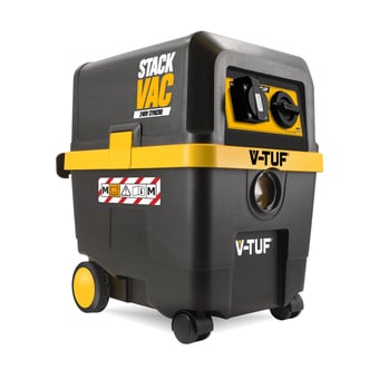 Picture of V-TUF STACKVAC- M-Class Dust Extractor with Power Take Off - Lung Safe Vacuum Cleaner - 240V - 30L - [VT-STACKVAC240] - (LP)