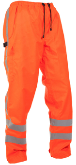Picture of Hydrowear Miami Multi SNS Hi-Vis Waterproof Trouser - Orange - BE-HYD073600OR