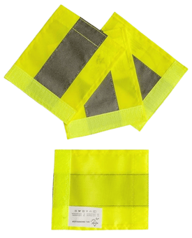 Picture of Korntex Rollflektor Set of Four Practical Roll Reflectors - Yellow - 10.5 x 12.5 cm - [KTX-KXKINDG1012]