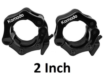 picture of Komodo Spring Bar Collar 2 Inch - Black - Pair - [TKB-WT-BR-COL-BLA]