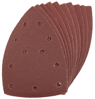 Picture of Amtech 10pc Hook and Loop Delta Sanding Sheets P60 Grit - [DK-V4022]