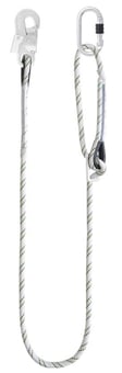 picture of Kratos Work Positioning Kernmantle Rope Lanyard With Ring Adjuster - 2 mtr - [KR-FA4090220]