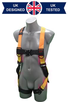 picture of ARESTA Snowden Single Point Safety Harness With EEZE-KLICK Buckles - [XE-AR-01021]