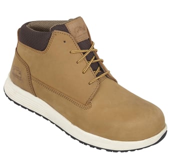 picture of Himalayan Urban Tan Brown Nubuck Sneaker Style Safety Boot - BR-4412