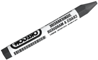 picture of Oregon Multi Surface Marking Crayon Black - Pack of 12 - [OR-295365]