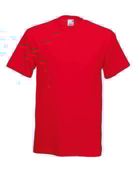 Picture of Fruit Of The Loom Men's Red Original T-Shirt - BT-61082-RED