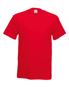 Picture of Fruit Of The Loom Men's Red Original T-Shirt - BT-61082-RED