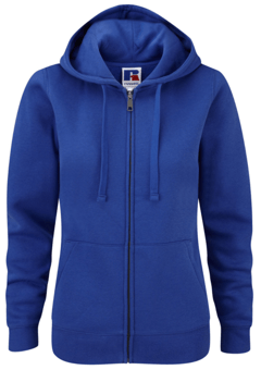 Picture of Russell Ladies' Authentic Zipped Hood - BRIGHT ROYAL - BT-266F-BROYAL