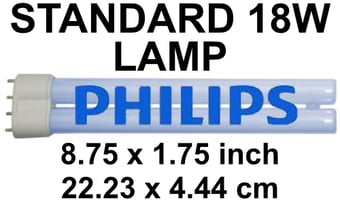 picture of Philips BL368 18 Watts Standard UV Lamp For Fly Killers - [BP-LL18WX-P]