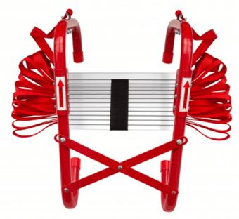 picture of Firechief 2 Storey Fire Escape Ladder - [HS-114-1166] (DISC-X)