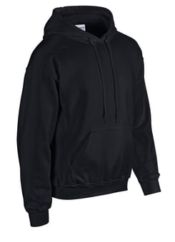 picture of Gildan 18500 Heavy Blend™ Adult Hooded Sweatshirt - Black - BT-18500-BLK