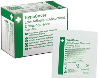 picture of Low Adherent Absorbent Sterile Dressings - Pack of 25 Individually Wrapped - [SA-D4957PK25]