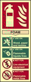 Picture of Spectrum Fire Extinguisher Foam - PHS 82 x 202mm - [SCXO-CI-17169]