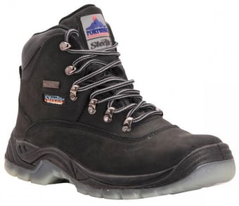 picture of Portwest Steelite All Weather Safety Black Boot -  S3 SRA - PW-FW57BKR