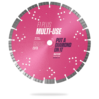 Picture of F1 Plus - Multi-Use Diamond Blade - 3000 Cuts - 350mm Dia - [DC-B154H] - (DISC-R)