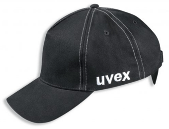 picture of Uvex U-cap Sport Black Bump Cap - 55-59cm - [TU-9794401]