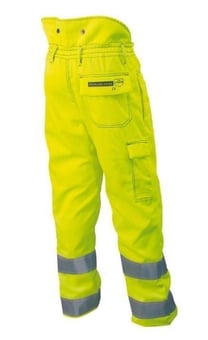 Picture of Francital Design C Hi Viz Yellow Chainsaw Trousers - SF-XS/FINR011Y