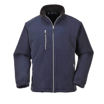 Picture of Portwest - F401 Navy Blue City Fleece - Polyester Double Sided Bonded - PW-F401-NAV