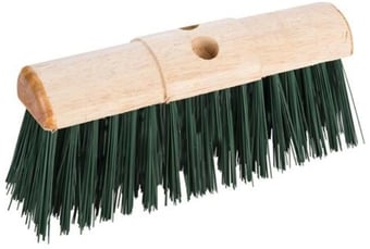 picture of Silverline - Broom PVC Saddleback Raised Centre - 330mm/13 Inch - Compatible with 29mm (1-1/8 Inch) Broom Handles - Colours May Vary - [SI-598529]