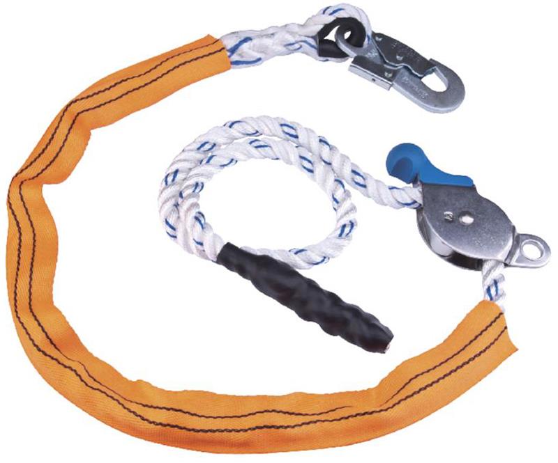 picture of EX118 Adjustable Positioning Lanyard with Stainless Steel Tensioner - Conforms to EN363:2008 EN364:1992 EN365:2004 and EN358 - LH-EX118