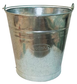 Picture of ProSolve Galvanised Bucket - 10L - [PV-PVGALVB10]