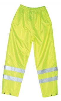 picture of Proforce - Class 1 Hi Viz Yellow Site Trousers - BR-HV03YL