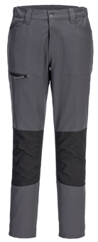 picture of Portwest CD886 WX2 Active Stretch Work Trousers Metal Grey - PW-CD886MGR