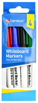 picture of Signature Whiteboard Markers - Pack of 4 - [OTL-317693]