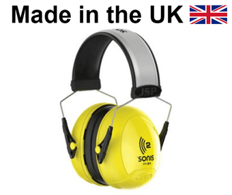 picture of Jsp Sonis 2 Extra Visibility Adjustable Ear Defenders SNR 31 - [JS-AEB020-0B1-C00]