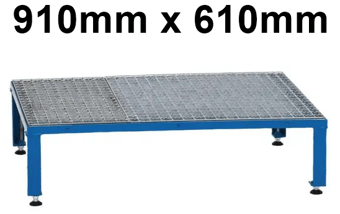 picture of Slingsby Adjustable Modular Work Platform - Blue - 910mm - Adjustable Height 140-210mm - [SLB-434959] - (LP)