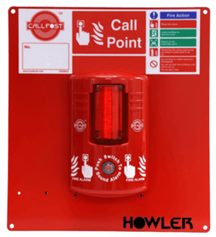 picture of Howler CallPost Mounting Board c/w Signage - [HWL-CPOST01]