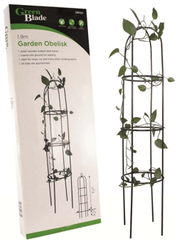picture of Green Blade 1.9m Garden Obelisk - [BB-OB100]
