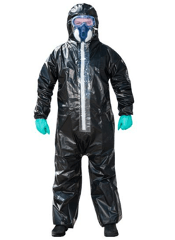 picture of Starline Polyethylene Copolymer Chemical Coverall - STL-100PE-05