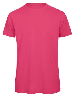 picture of B&C Men's Inspire Tee T-Shirt - Fuchsia Pink - RLW-BA118FUCH