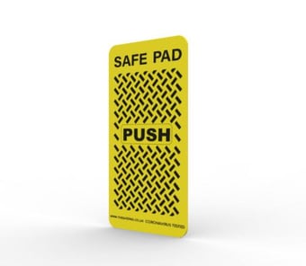 Picture of Anti Viral Door Push Safe Pad - Single Pad - [BK-SAFEPAD] - (DISC-W)