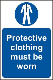 picture of Spectrum Protective clothing must be worn – SAV 200 x 300mm - SCXO-CI-11422