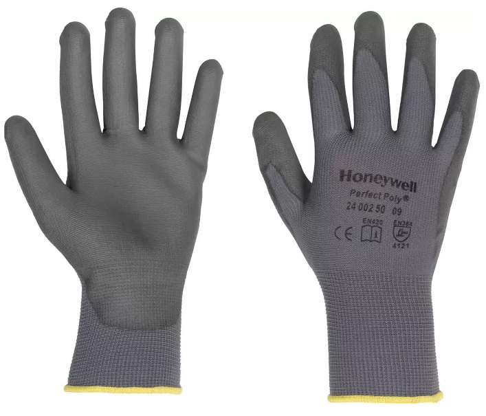 Honeywell Perfect Poly Grey PU Coated Glove - Pair - HW-2400250