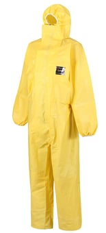 Picture of Alpha Solway - Alphachem X150 Limited Life Chemical Yellow Coverall - AL-X150