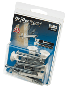 Picture of Cobra DrillerToggle M5 50mm Bolt - 6 Pack - [MX-363RE]