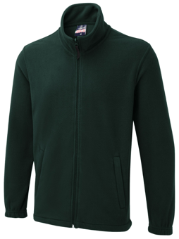 picture of Uneek UX5 The UX Full Zip Fleece Jacket - Bottle Green - UN-UXX05-BG